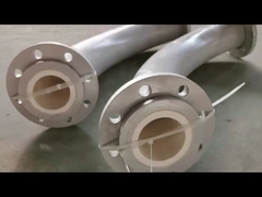 Tejas cerámicas de alta alumina blancas Resistencia térmica con resistencia al desgaste