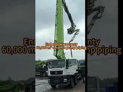 Tubo de bomba de hormigón de acero bajo en carbono de alta resistencia con revestimiento cerámico de alumina