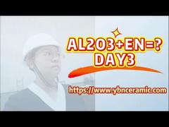 Tubo cerámico de mullita